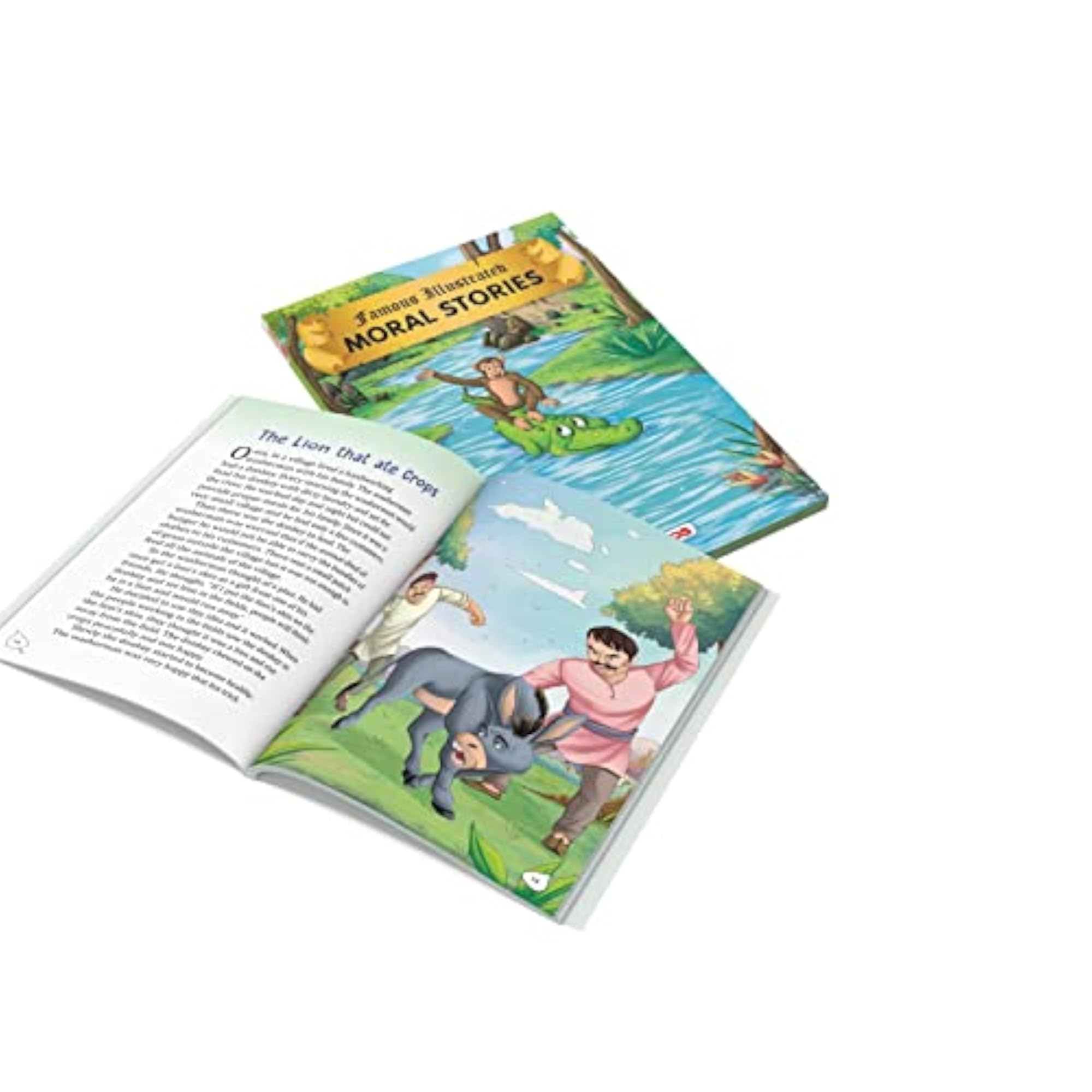 Moral Stories Illustrated Story Book for Kids