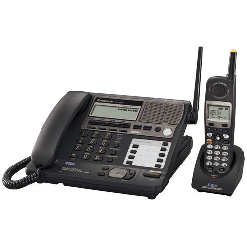 Amazon.com : Panasonic KX-TG4500B 5.8 Ghz 4-Line FHSS Expandable