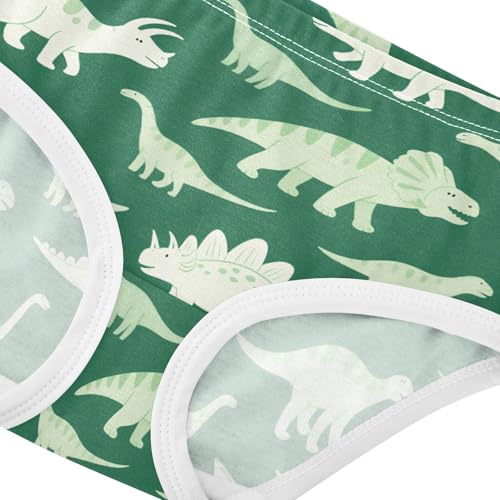 GuoChe Panties Breathable Triangle Panties Breathable Toddler Underwear for Young Girls in Sizes 2T,3T, 4T, 5T, 6Y and 8Y4