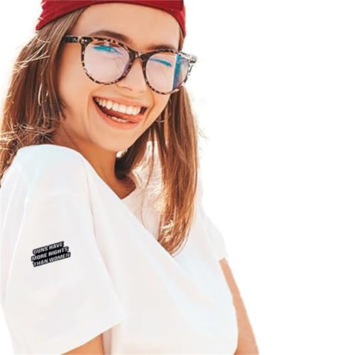 Image of Girl Women Power Rights Brooch Feminism Enamel Lapel Pin Women's Feminist Enamel Pin Brooch Badge Decoration For Clothes Bags