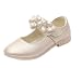 La Vogue Zapatos Princesa de Niña Flor para Boda Cumpleaños Dorado Color...