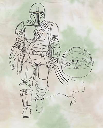 Star Wars Toddler Boys The Mandalorian and Grogu This is the Way Tie Dye T-Shirt2