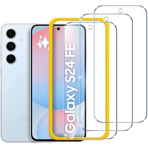 ivoler Screen Protector for Samsung Galaxy S24 FE Cover