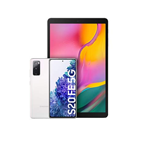 Samsung Galaxy S20 FE 5G Blanco + Galaxy Tab A, Tablet de 10.1' FullHD Wifi