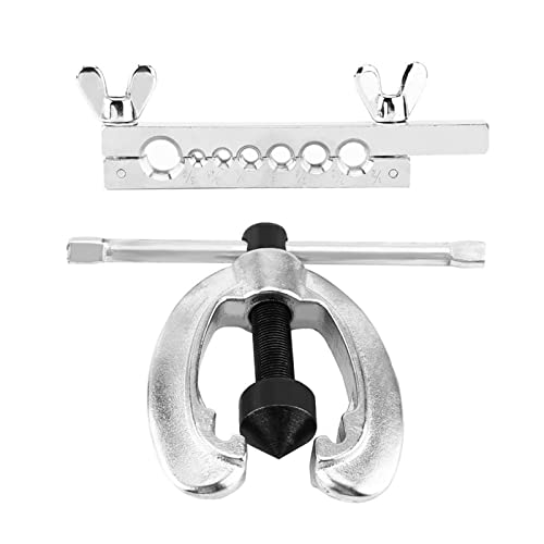 Ensemble d'outils à double évasement pour cintreuse de tubes et climatisation