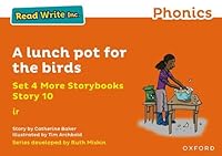Read Write Inc Phonics: Orange Set 4 More Storybook 10 Lunch pot for the birds 1382036922 Book Cover