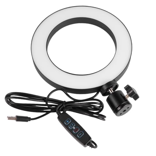 2 Piezas de anillo de luz móvil con soporte de sobremesa y tecnología portátil