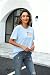 American Flag Shirt Women Coquette Bow American Flag 4th of July Tee Tops