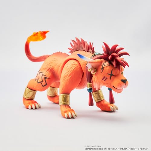 スクウェア・エニックス(SQUARE ENIX) Final Fantasy VII Reverse Adorable Arts Red XIII, Orange - Image 4
