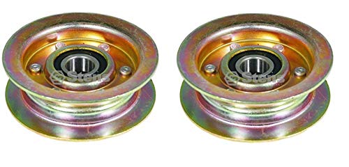 Stens 280-085 Heavy-Duty Flat Idler Pulley- 2 pack