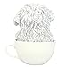 Design Toscano Puppuccino Puppy Collectible Dog Statue: White Maltese