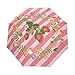 Fruits À Fleurs Parapluies Pliable Ouverture Automatique Fermeture pour Homme Fille Plage Femmes Enfants