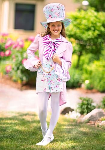 Disfraz completo Mad Hatter para niñas miniatura 4