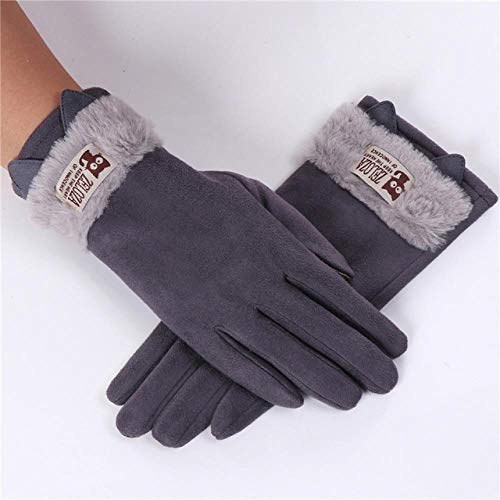 Gants tactiles femme en fausse fourrure pour rester au chaud tout l'hiver