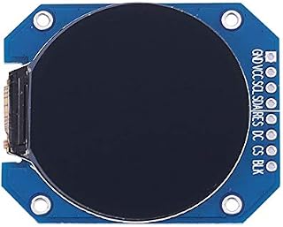 DC 3.3V 1.28 inch TFT LCD Display Module Round RGB 240 * 240 GC9A01 Driver SPI Interface 240x240 Resolution for Instrument Display, Mobile Devices, Real-time Monitoring and Display Equipment