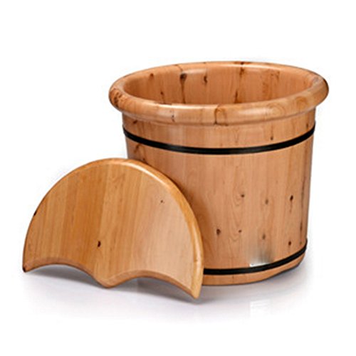 Spa de pies de madera de cedro 35 cm miniatura 3
