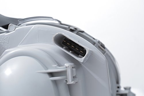 Sppc Projector Headlights Black Assembly Set For Mercedes-Benz C Class W203 - (Pair) Driver Left And Passenger Right Side Replacement Headlamp #TOP5