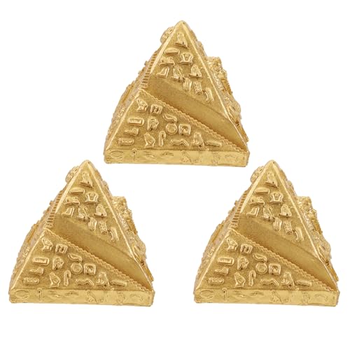 Pyramide decorative resine DOITOOL - Modele de mobilier et bibelot geometrique interieur