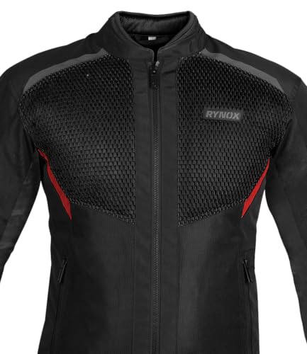 Image of Rynox Helium GT 3 Jacket - Mesh Motorcycle Riding Jacket | Impact Protection | Abrasion Resistance