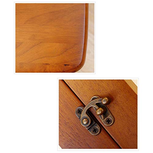 Silla de escalera plegable de madera maciza con 4 capas para cocina casera 7
