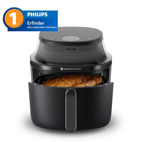 Philips Airfryer 3000 Serie Heißluftfritteuse, Schwarz, 7,2L – Ansicht 2