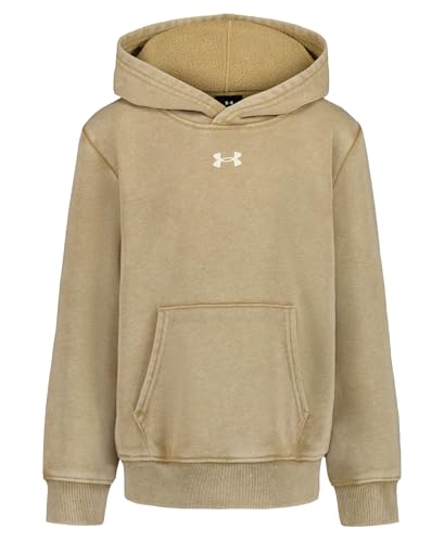 Image of Under Armour Boys' Fleece Pullover Hoodie Sweatshirt, Soft & Comfortable, Relaxed Fit
