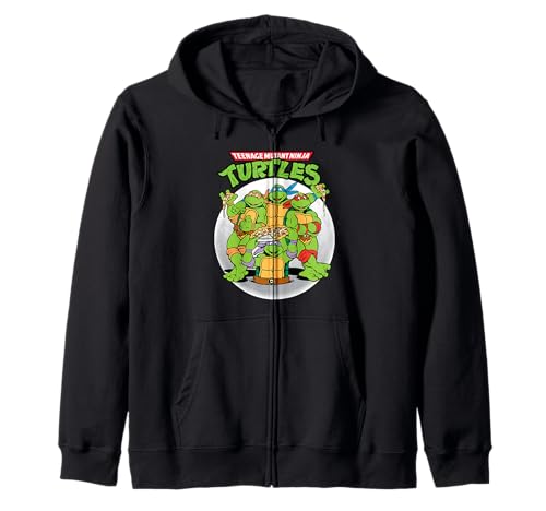 Mademark x Teenage Mutant Ninja Turtles - Original Teenage Mutant Ninja Turtles Classic Full Moon Zip Hoodie