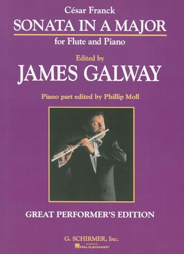 Franck: Sonata in A Major for Flute and Piano (Great Performer's Edition)