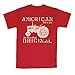 IH American Original Farmall Tractor Farm Mens Red Novelty T-Shirt, XL