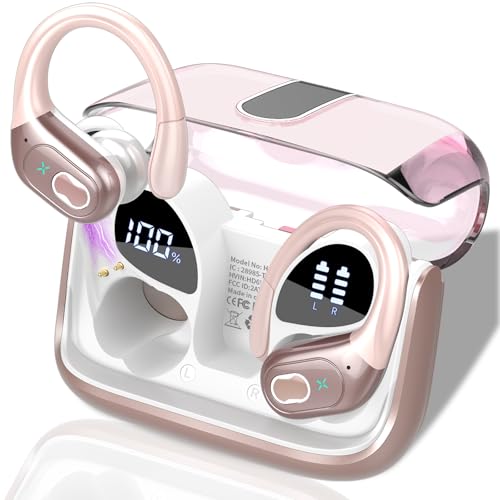 Aptkdoe Auriculares Inalámbricos Deportivos, Auriculares Bluetooth 5.4 con App …