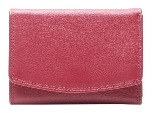 Esquire Duo Wallet Red portefeuille rouge compact double fentes