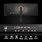 INNOCN 45 Inch 5K2K 5120 x 1440p 120Hz Ultrawide Curved Gaming Monitor, R1500, HDR400, USB Type-C 65W Power Delivery, PIP/PBP, Built-in Speaker, Height Adjustable, Black - Image 5