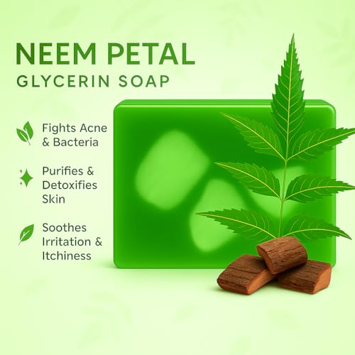 Image of Handmade Natural Bath Soap - | Herbal, Sulphate-Free, Moisturizing Skin Soap Bars for Men & Women | Luxury Ayurvedic Bathing Bars - 100g Each (6, ALL SIX SOAP COMBO)