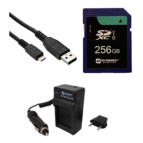 Synergy DigitalΉANZT[LbgBCanon EOS 90DfW^JɑΉ:SDM-1511[dAUSBM USBP[uAKSD256GB[J[h