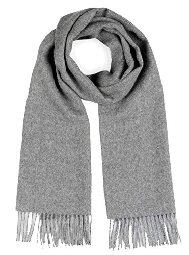 Inca Brands - Luxurious 100% Baby Alpaca Scarf - Ultimate Softness - for Men and Women (Gray)