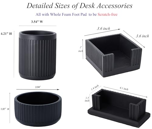 Luxury executive wooden desk set