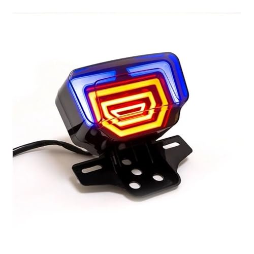 Feu arrière de moto à LED résistant aux pannes de stop