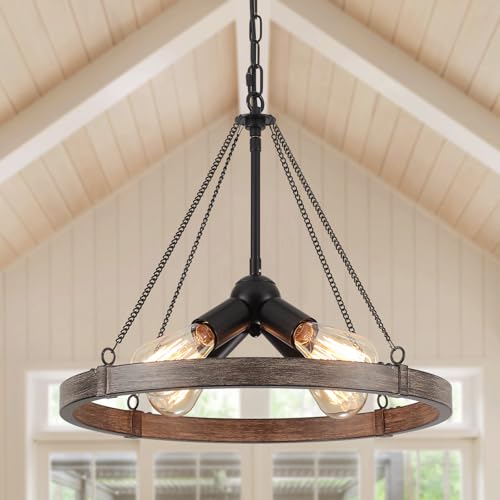 Lustre Industriel Lustre Salle à Manger ø45cm Suspension Luminaire Salon Hauteur RéGlable Luminaire, Convient Pour La Salle à Manger, Le Salon,Cuisine, L'EntréE, La Chambre