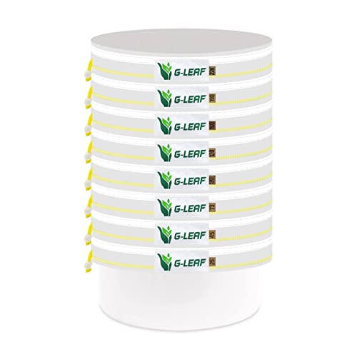G-LEAF All Mesh Bubble Bag 20L 5 Gallon 8 Beutel Luftblasenbeutel Extraction Essenz Pflanzsäcke 25 Mikron Presssieb und Aufbewahrungsbeutel Kit für Kräuterextraktion und Produktion