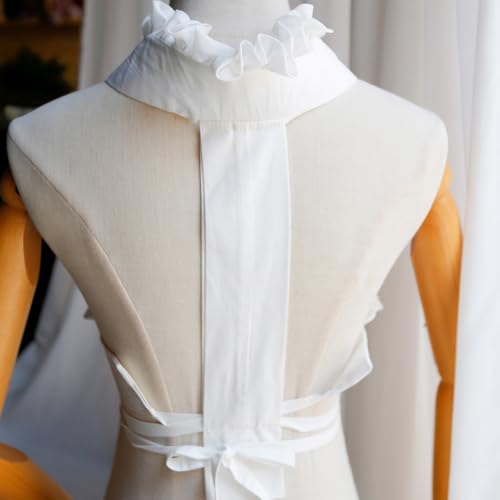 GRACEART Japanese Kimono Collar Core Obi Belt Lace Faux Collar Erishin Traditional Naga-Juban Kitsuke Accessories