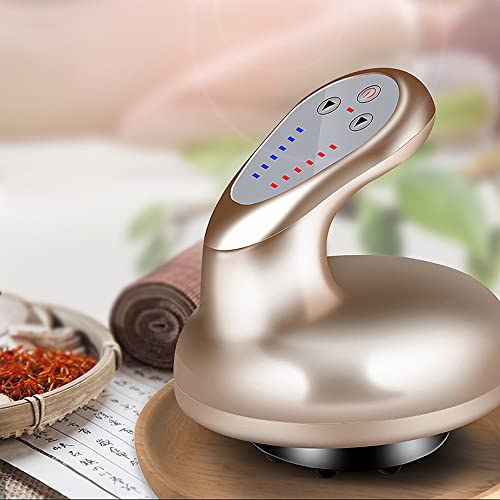 Massageador Corporal Ventosa Elétrica Máquina de Sucção GuaSha Ajustável Poderosa Sucção para Corpo