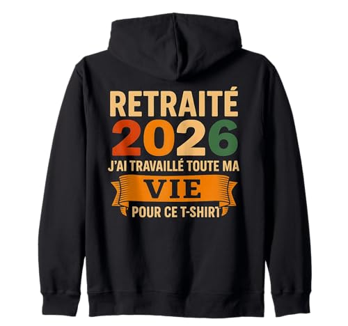 Homme Retraite Cadeau Retraité 2026 T-Shirt Drôle avec Phras Sweat