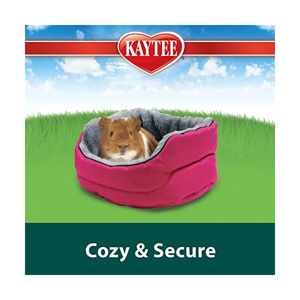 Kaytee super sleeper cuddle-e-cup bed for pet guinea pigs, rats, chinchillas and other small animals - image 4