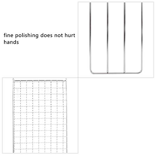 Grade para churrasco, grade para churrasco, grade de cozinha para acampamento Fácil de transportar b