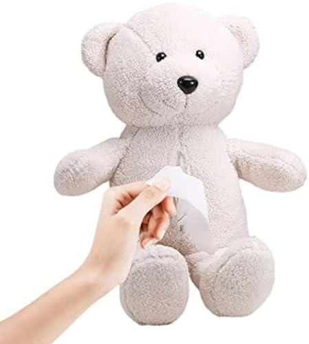 ぬいぐるみ ティッシュホルダー クリエイティブ ぬいぐるみ 漫画 動物 ティッシュボックス クマ ティッシュボックス ティッシュカバー 紙ホルダーナプキンボックス 紙収納ボックス 車の使用