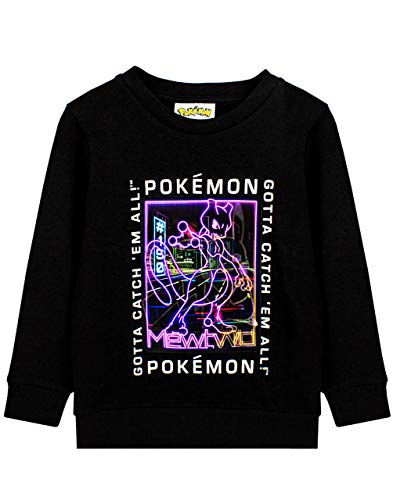 Felpa Nera da Giocatore per Bambini di Pokemon