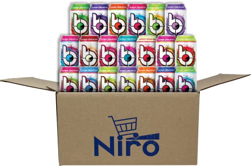 Niro Assortment | Bang Energy Drinks Variety Pack - Bang Potent Brain and Body Fuel | 16oz Cans | Includes one Niro beverage sleeve | 10 Pack of 6-10 Assorted Flavors - Thumbnail 3