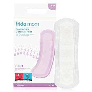 Frida Mom Postpartum Pads, Leak Proof Feminine Care Maxi Pads, 6 Layers of Protection for Maximum Absorbency (18ct)