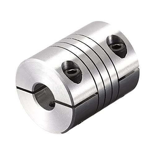 uxcell Motor Shaft 9mm to 10mm Helical Beam Coupler Coupling 25mm Dia 30mm Length