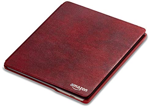 Capa de couro para Kindle Oasis - Cor Vinho